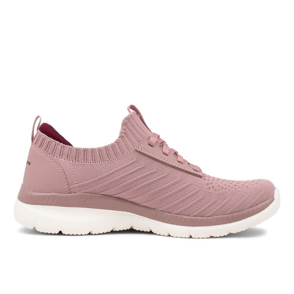 Sketchers bountiful mauve sneakers - Picture 4 of 9